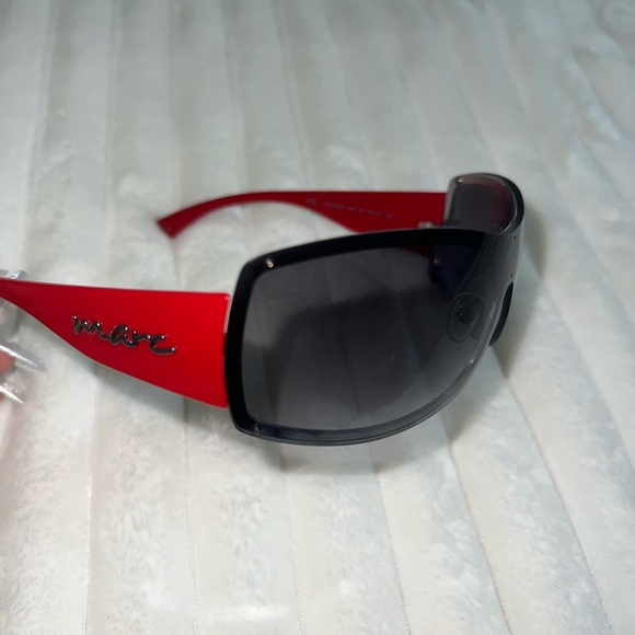 Marc Jacobs Red Shield Sunglasses - Picture 2 of 5